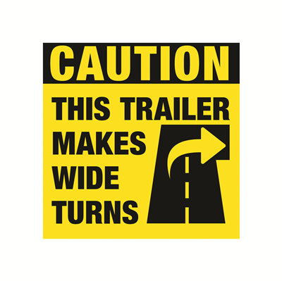 Waste Expo - Caution (Wide Turns) 