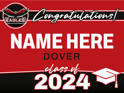 Dover Graduation Sign