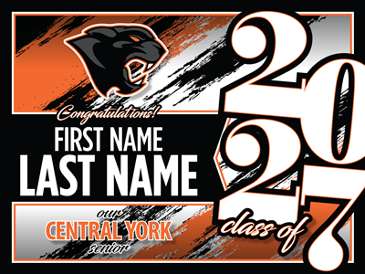 Central York Graduation Sign