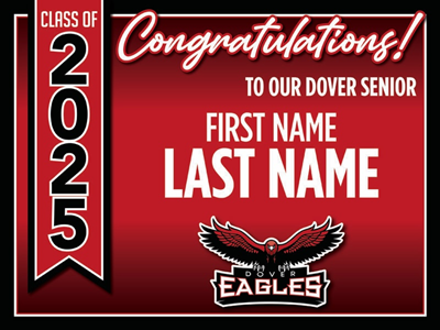 Dover Graduation Sign